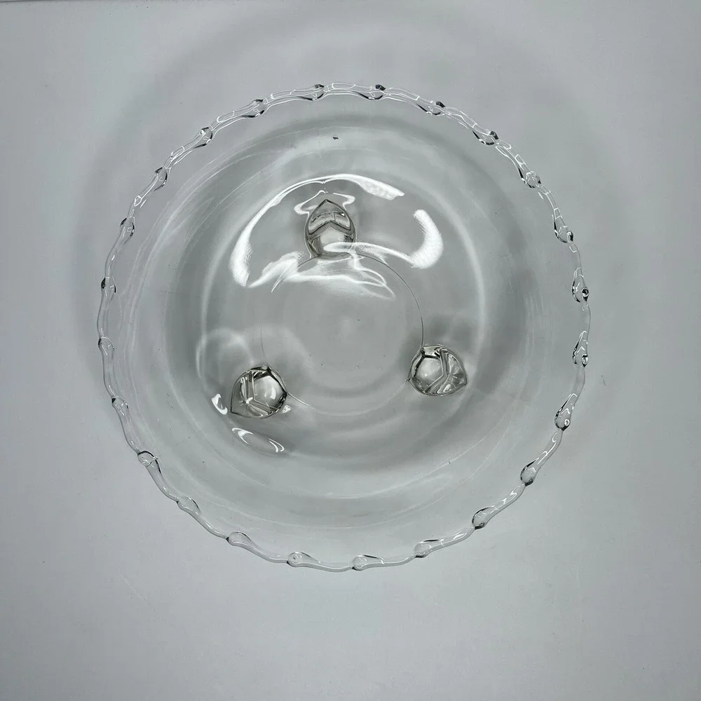 Fostoria Century Clear Glass‎ Footed Bon Bon Bowl Candy Dish 7